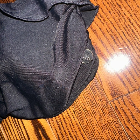 French Connection Black Ruffle Bikini Top - Picture 2 of 4